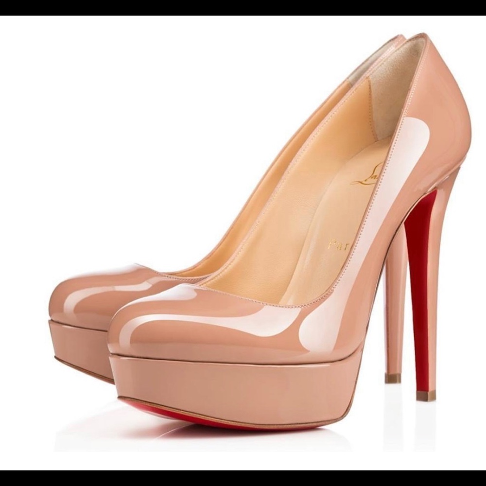 Christian Louboutin Nude Bianca 140 👠